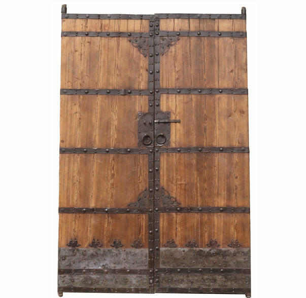 8.6 Feet Tall Large Vintage Chinese Door