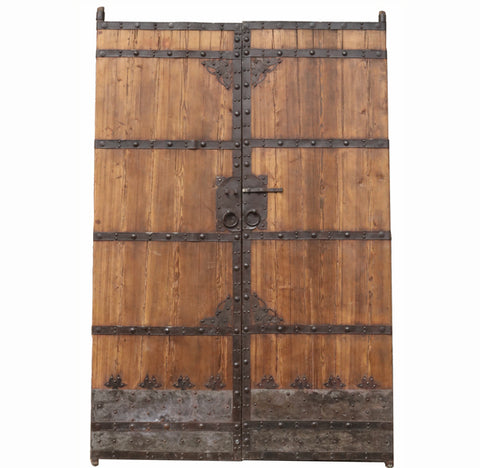 8.6 Feet Tall Large Vintage Chinese Door