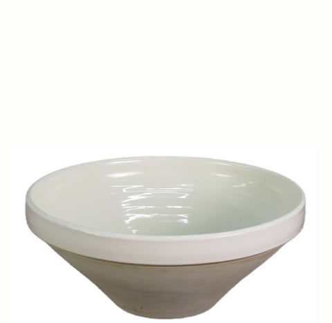 Large White Fruit Bowl