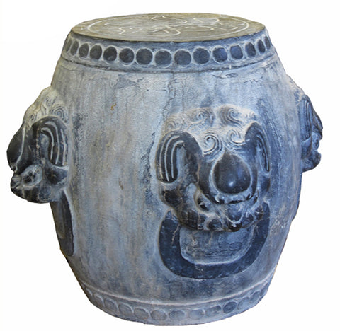 Lion's Head Garden Stone Stool - Dyag East