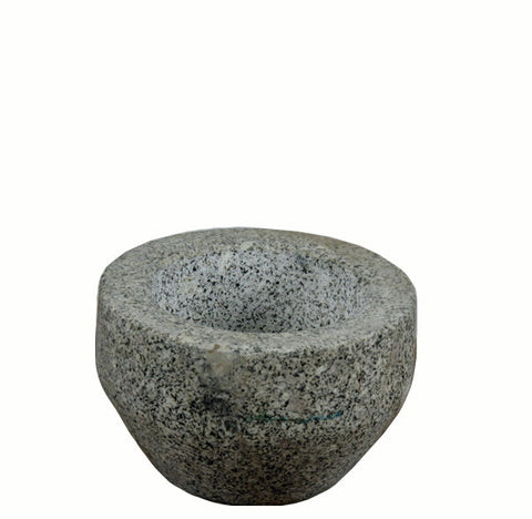 Small Granite Planter 2 (7.4"D, 4.6"H) - Dyag East