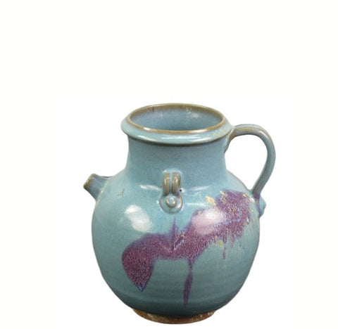 Blue and Purple Ceramics Water Jar - Dyag East