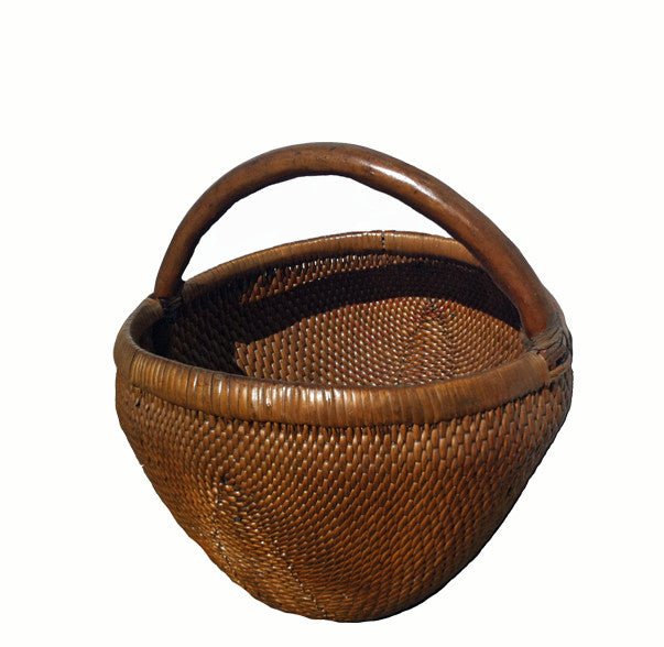 Hand - Woven Antique Chinese Baskets 1 - Dyag East