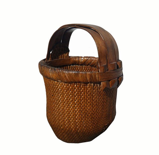 Hand - Woven Antique Chinese Baskets 2 - Dyag East