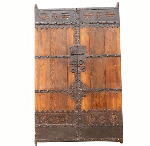 Z - Large Star Vintage Chinese Gate Door - Dyag East