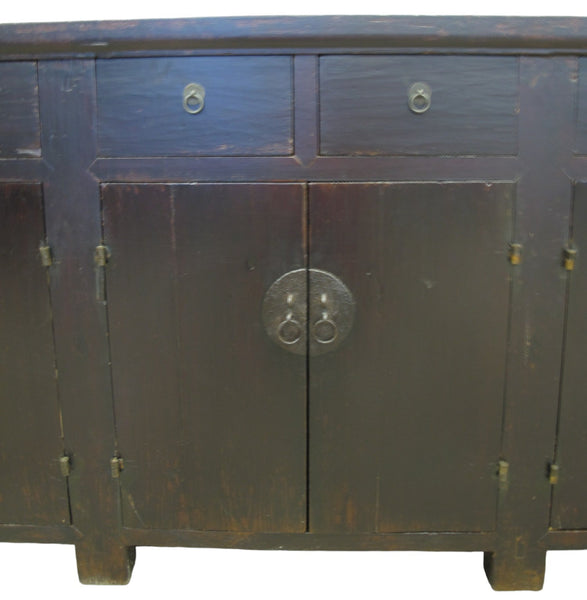 117" Inch Long Antique Chinese Dragon Sideboard - Dyag East