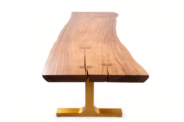 118" Inch Living Edge Dining Table - Dyag East
