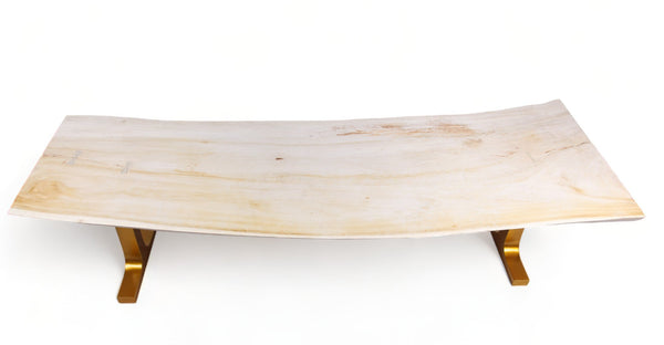 118" Inch White Living Dining Table - Dyag East