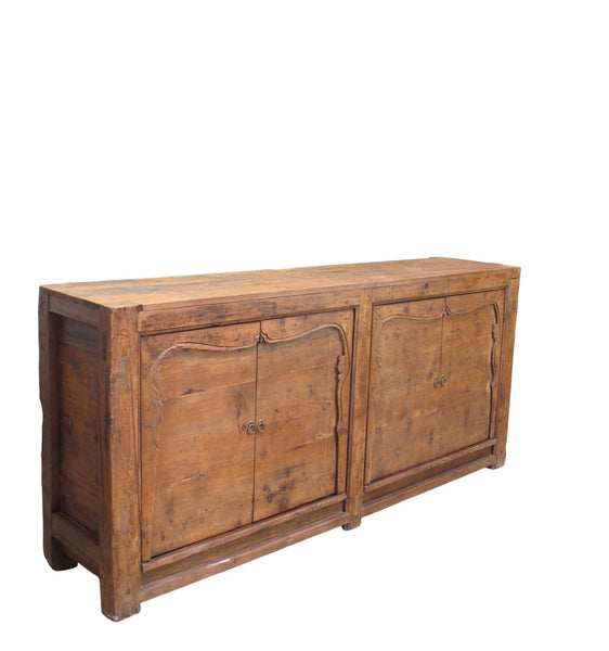 17th Century Double-Door Pine Sideboard - Dyag East