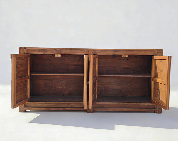 17th Century Double-Door Pine Sideboard - Dyag East