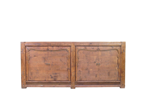 17th Century Double-Door Pine Sideboard - Dyag East