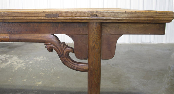 18th Century Elm Painting Table - Dyag East