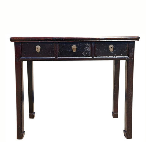 19th Century 3 Drawer Writing Desk - Dyag East