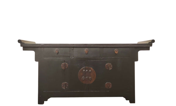 19th Century Antique Chinese Everted Flange Altar Sideboard - Dyag East