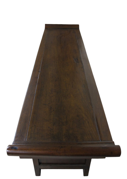 19th Century Chinese Catalpa Everted Flange Sideboard - Dyag East