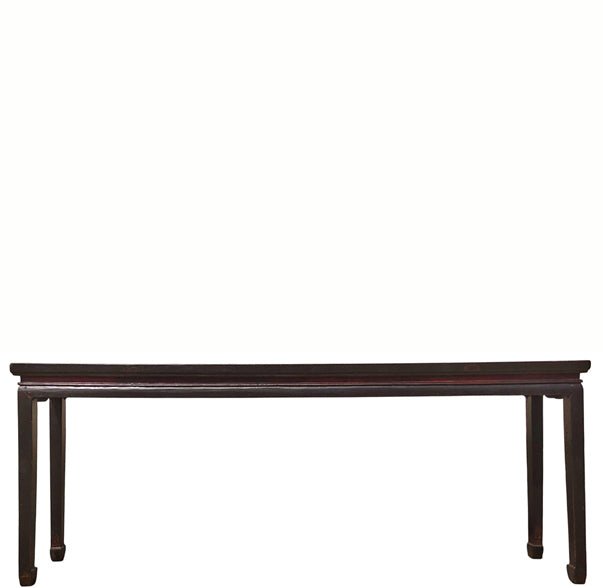 19th Century Chinese Elm 90" Long Console Table - Dyag East