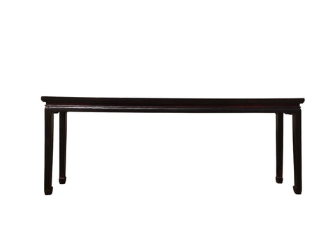 19th Century Chinese Elm 90" Long Console Table - Dyag East