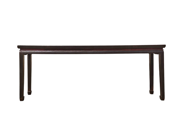 19th Century Chinese Elm 90" Long Console Table - Dyag East