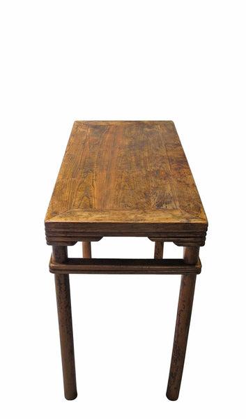 19th Century Chinese Elm Console Table - Dyag East
