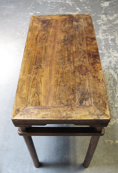 19th Century Chinese Elm Console Table - Dyag East