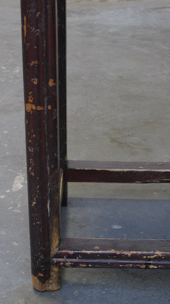 19th Century Chinese Elm Pedestal Table - Dyag East