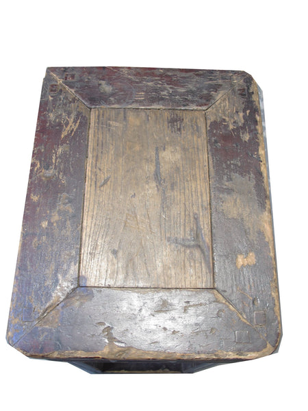 19th Century Chinese Elm Pedestal Table - Dyag East