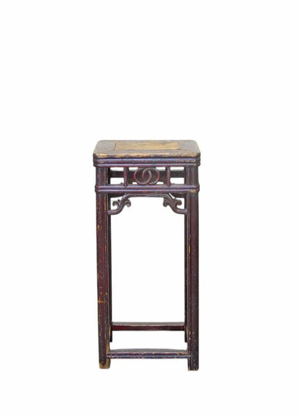 19th Century Chinese Elm Pedestal Table - Dyag East