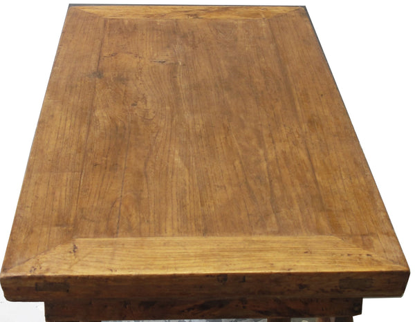 19th Century Elm 38" Altar Table - Dyag East