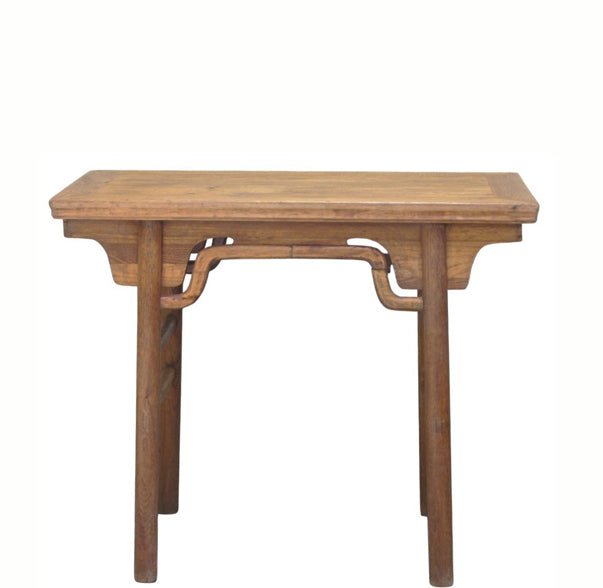 19th Century Elm 38" Altar Table - Dyag East