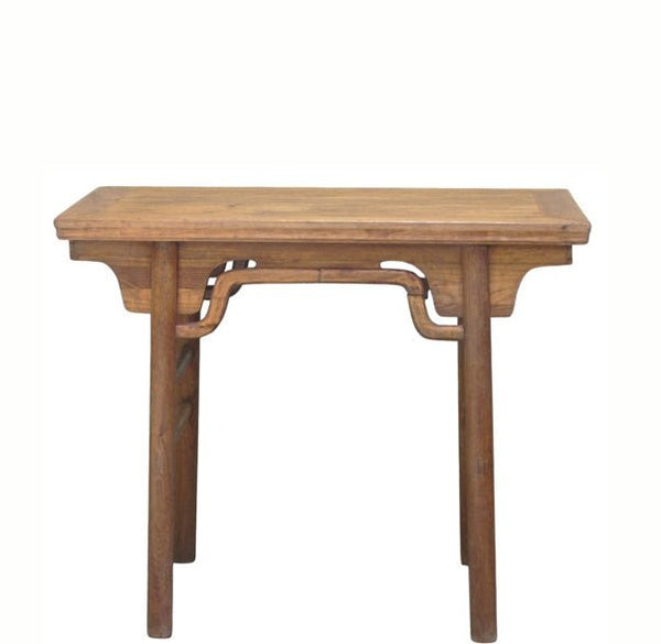 19th Century Elm 38" Altar Table - Dyag East
