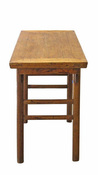 19th Century Elm 38" Altar Table - Dyag East