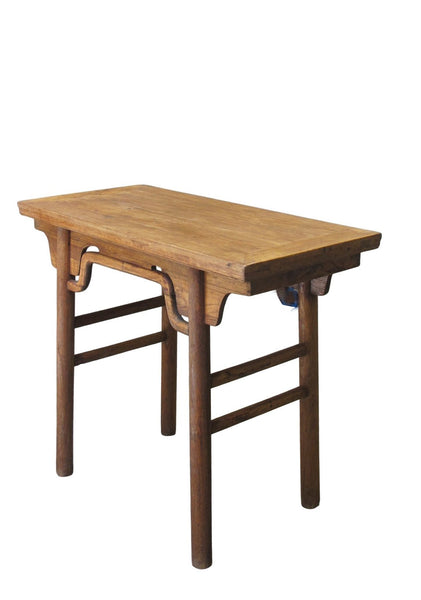 19th Century Elm 38" Altar Table - Dyag East