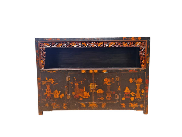 19th Century Hand-Painted Buffet Cabinet - Dyag East