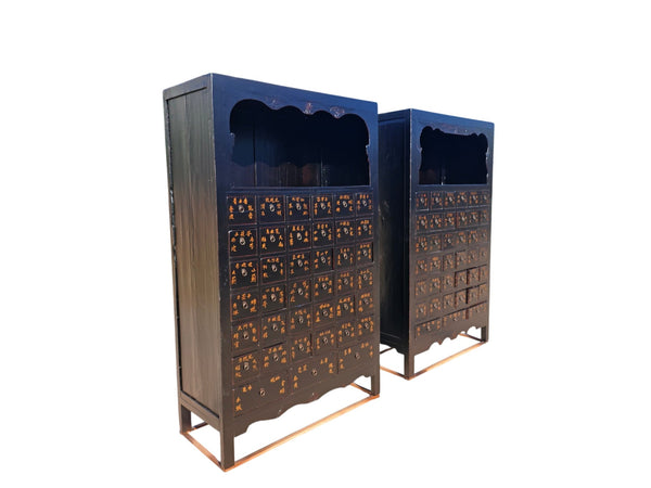 19th Century Pair of Chinese Apothecary Cabinets - Dyag East