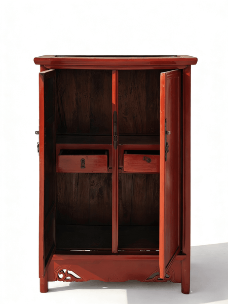 19th Century Red Catalpa Armoire - Dyag East