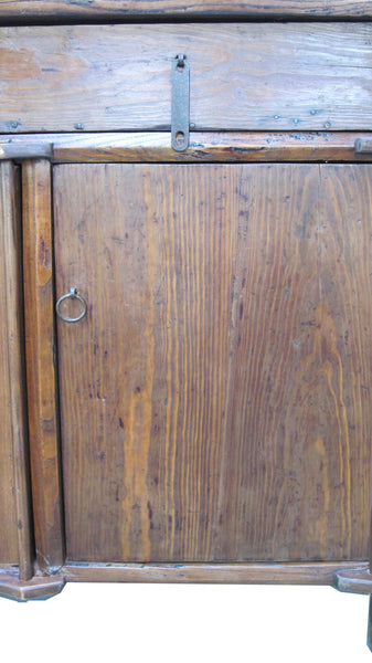 19th Century Rustic Elm Buffet - Dyag East