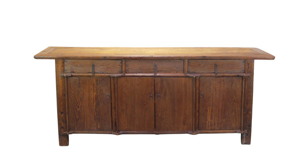 19th Century Rustic Elm Buffet - Dyag East