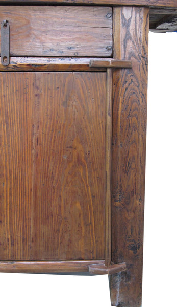 19th Century Rustic Elm Buffet - Dyag East