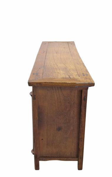 19th Century Rustic Elm Buffet - Dyag East