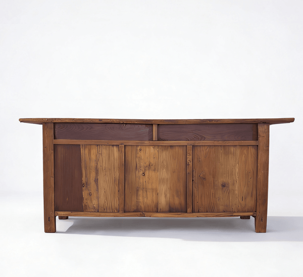19th Century Rustic Elm Buffet - Dyag East