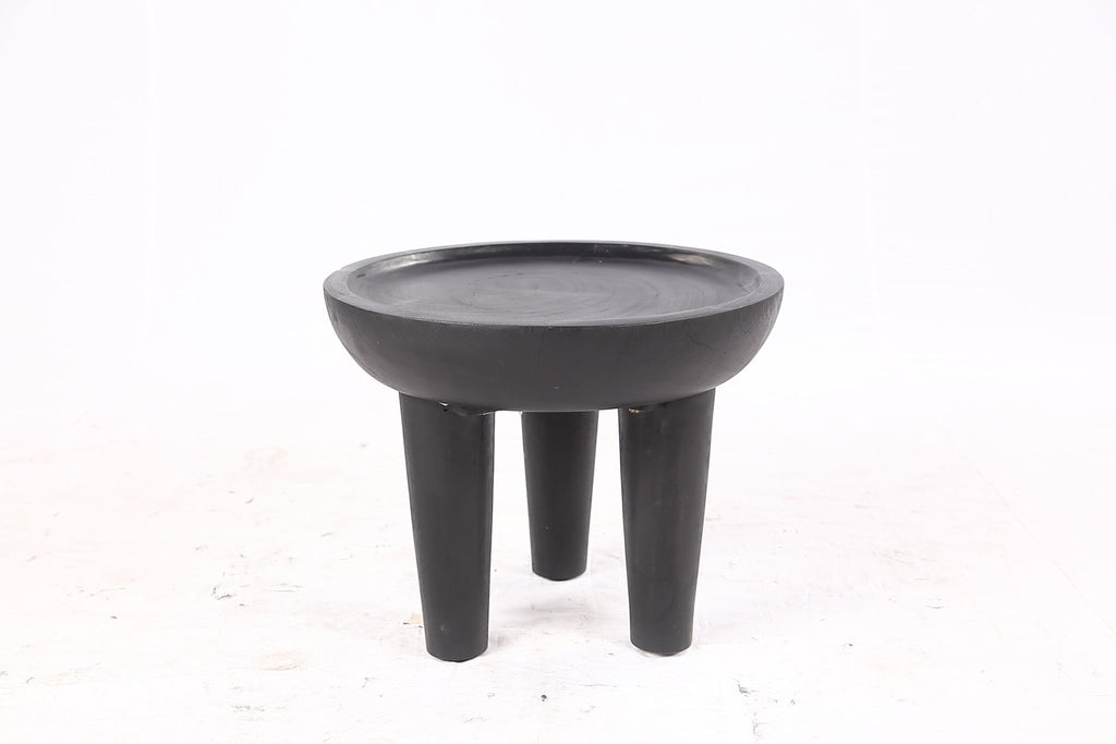 20” Round Suar Flat-Top Side Table-Single - Dyag East