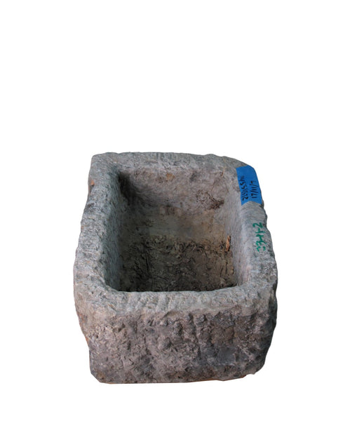 22" Inch Long Hand Chiseled Stone Trough 11 - 2 - Dyag East