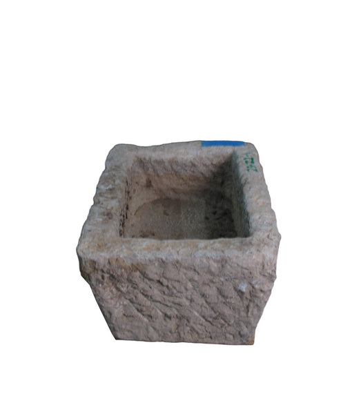 22" Inch Long Hand Chiseled Stone Trough 22 - 1 - Dyag East