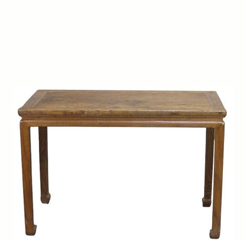 40" Long Elm Square-Corner Table - Dyag East