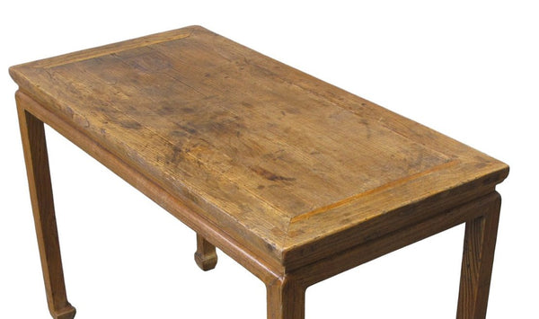 40" Long Elm Square-Corner Table - Dyag East