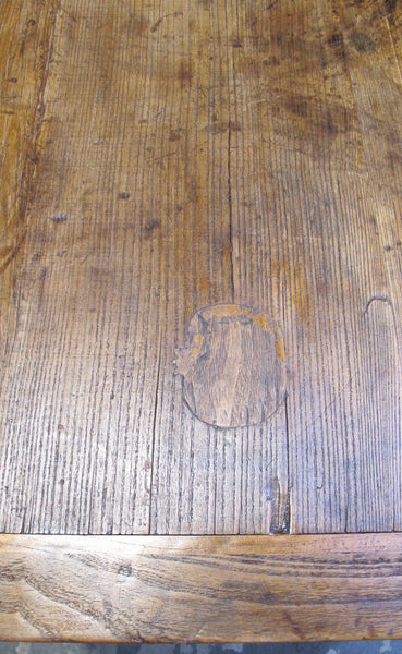 40" Long Elm Square-Corner Table - Dyag East