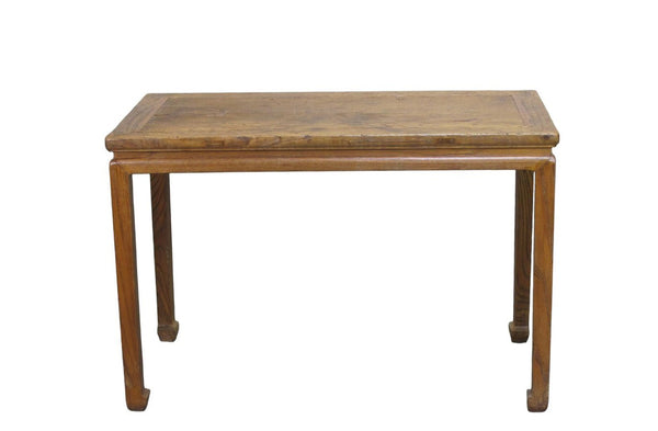 40" Long Elm Square-Corner Table - Dyag East