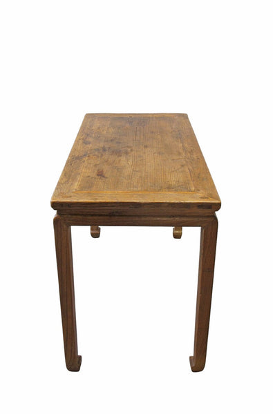 40" Long Elm Square-Corner Table - Dyag East
