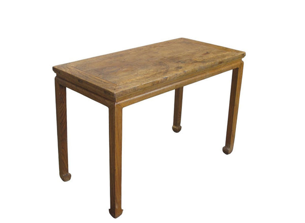40" Long Elm Square-Corner Table - Dyag East