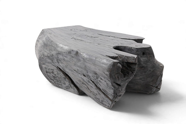 47” Inch Free Form Black Accent Table - Dyag East